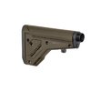 MAGPUL UBR 2.0 - säädettävä, kestävä ja mukautuva AR15/M4 -tukki, joka tarjoaa mukavan poskipannan ja on yhteensopiva A5-pituisten bufferijärjestelmien kanssa.