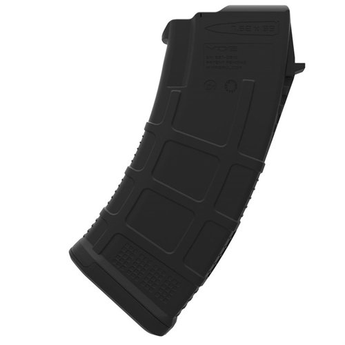 PMAG® 20 AK/AKM MOE® on kevyt ja kestävä 20 laukauksen polymeerimagasini, joka takaa luotettavan toiminnan ja sujuvan syötön Kalashnikov-aseille.