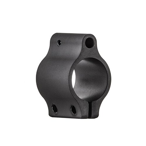 Clamp-on Low Profile .750" kaasublokki tarjoaa yksinkertaisen ja kestävän asennuksen, valmistettu teräksestä, mattamustalla viimeistelyllä.