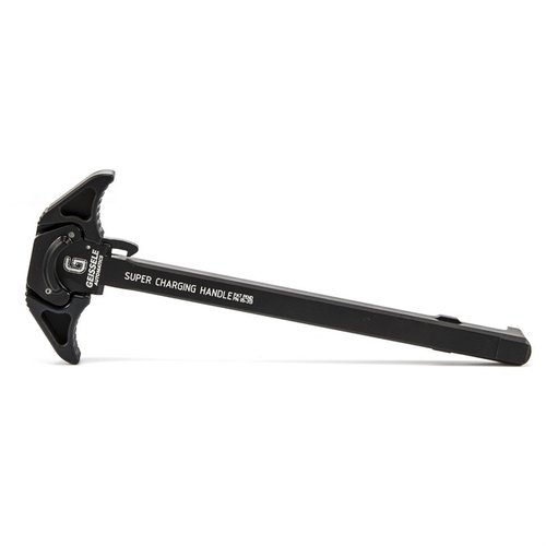 Geissele Super Charging Handle on ambidextrinen ja valmistettu 7075-T6-alumiinista. Kestävä musta hard anodized pinta takaa luotettavuuden.