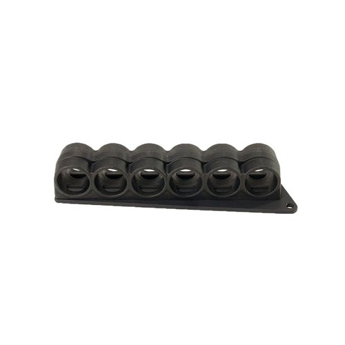 SURESHELL Polymer Shotshell Carrier tarjoaa kestävästä polymerista valmistetun, turvallisen ja helposti käytettävän ratkaisun 12GA ampumatarvikkeiden kuljettamiseen.