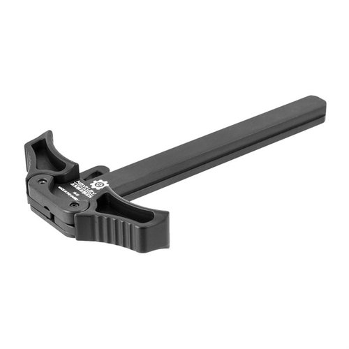 Next Level Armamentin Scythe Charging Handle on suunniteltu Smith & Wesson M&P15-22:lle, valmistettu 7075-alumiinista, täysin ambidextrous ja helpottaa käyttöä suurempien urien ansiosta.