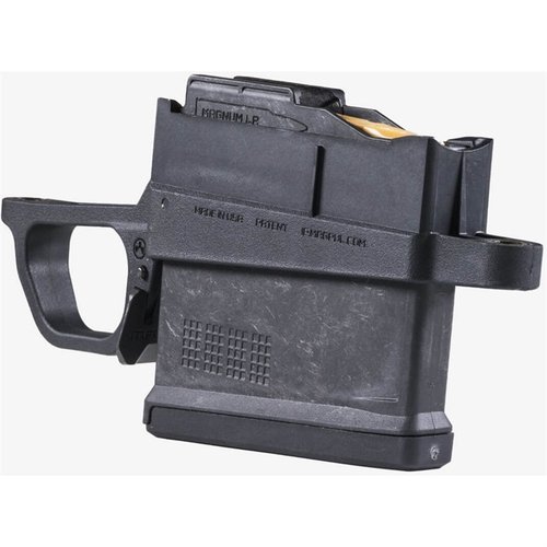 Magpul Bolt Action Magazine Well 700L Magnum on helppo asentaa ilman asehuoltajan apua, kestävä ja kevyt rakenne sekä mukana PMAG 5 AC L, Magnum -patruuna.