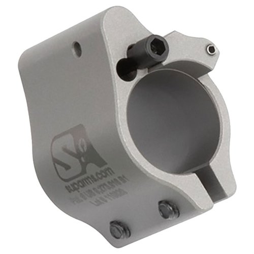 Superlative Armsin patentoitu AR-15 Clamp On Adjustable Gas Block tarjoaa puhtaamman ja viileämmän toiminnan, vähentää rekyyliä ja on helppo säätää.