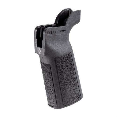 Type 23 P-Grip tarjoaa erinomaisen päivityksen AR15-pistoolikahvalle, parantaen ergonomiaa ja laukaisun osoittamista kestävästä komposiitista.