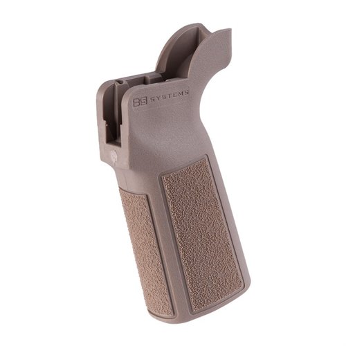 Type 23 P-Grip parantaa ergonomiaa ja laukaisun osoittamista AR15:ssä, kestävästä komposiitista valmistettu, helppo asentaa.