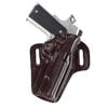 GALCO Concealable 1911 3" -HAVANA on suunniteltu mukautumaan kehon muotoihin, tarjoten erinomaisen mukavuuden, turvallisuuden ja kestävyys premium nahasta.