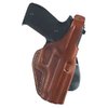 GALCO PLE Paddle - nopea ja turvallinen käyttö, premium saddle leather, sopii vyölle jopa 1 3/4", helppo kiinnittää ja irrottaa ilman vyön poistamista.