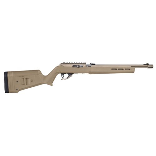 Magpul Hunter X-22 Takedown - ergonominen, säädettävä ja kestävä polymeerikahva Ruger 10/22 Takedown -sarjalle, M-LOK®-liitännät ja ei tarvitse aseasentajaa.