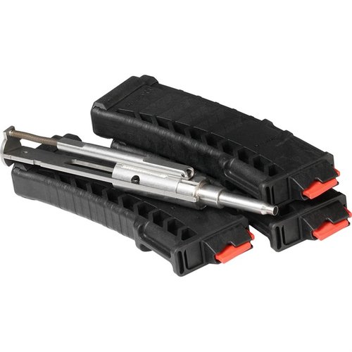 .22 LR Bravo -konversiokitti mahdollistaa taloudellisen harjoittelun AR-15:llä, parantaen ampumataitoja ilman kallista keskikokoista ammusta.