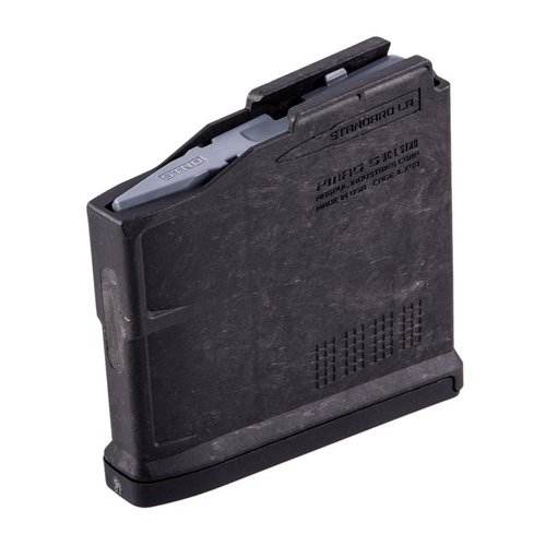 .30-06 Springfield -yhteensopiva PMAG 5 AC L -patruunalaatikko on kestävä, kevyt ja luotettava, jonka kapasiteetti on 5 laukaukselle, helposti muokattavissa 6 laukaukseen.