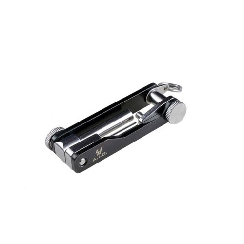 Strike Industriesin ALL IN ONE TOOL for Glock® yhdistää pin punchit, sight removal -työkalun ja base plate -avaimen kompaktiin muotoon, kestävästä teräksestä.