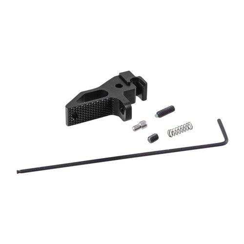TANDEMKROSSin "Victory" Trigger SW22® Victory™: säädettävä, kevyempi ja liukumaton, parantaa tarkkuutta ja hallintaa kilpailuammunnassa.