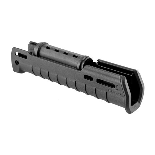 Zhukov-U Hand Guard tarjoaa erinomaisen ergonomian ja käsittelyn, lyhyemmät mitat, M-LOK-liitännät ja yhteensopivuuden Ultimak-raudan kanssa.