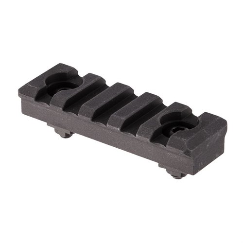 Daniel Defense 2.5" M-LOK M1913 Picatinny Rail - kevyt, kestävä 6061-T6 alumiini, musta anodisointi, liitä suosikkitarvikkeesi turvallisesti M-LOK Handguardiin.