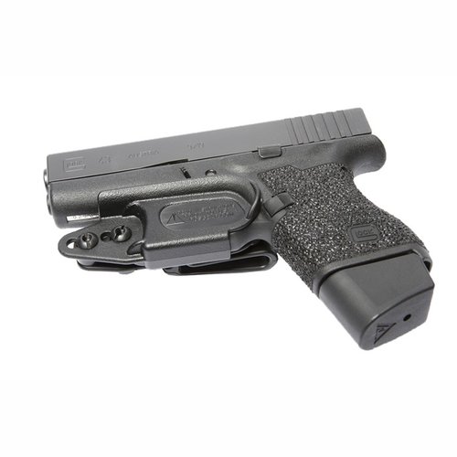Raven Concealment VanGuard 2 -holsteri Glock 42/43: turvallinen, kompakti ja säädettävä, tarjoaa erinomaisen suojan ja nopean käyttömahdollisuuden.