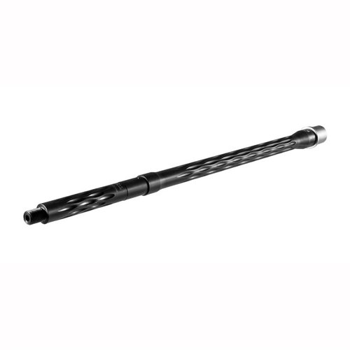 Faxon Firearms AR-15 Flame-Fluted Match Barrels tarjoavat erikoisflunttauksen, joka parantaa jäähdytystä ja ulkonäköä. 1:8 kierros, .223 Wylde, QPQ Black Nitride.