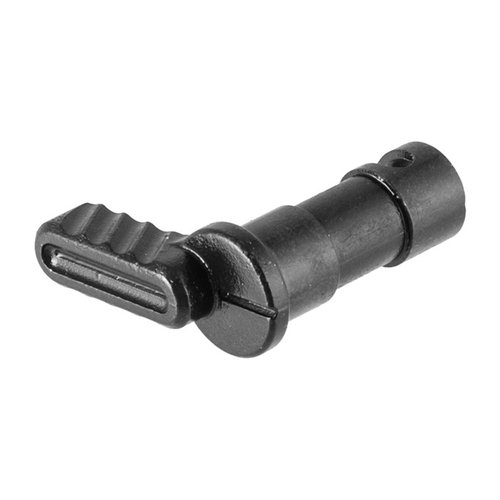 Battle Armsin Enhanced Single-Side AR-15 Safety Selector tarjoaa syväreunaisen, suurennetun ohjaimen oikealla puolella, parantaen turvallisuuden hallintaa ilman ylimääräisiä osia.