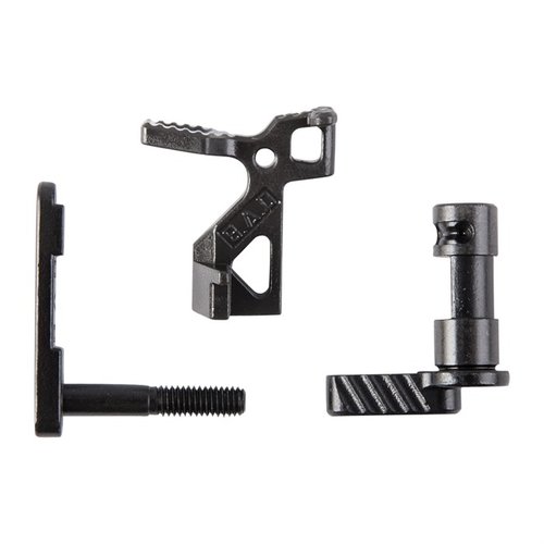 Battle Arms Enhanced Lower Parts Kit parantaa AR-15:n käyttöä kolmella helpolla osalla: nopeampi turvallisuuskytkin, parempi patruunavapautin ja tehokkaampi lukitus.