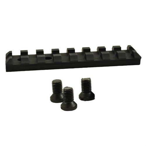 Tandemkross Shadow Picatinny Rail tarjoaa lisää optiikka-asennusvaihtoehtoja, on tyylikäs ja yhteensopiva Ruger® Mark-sarjan ja 22/45™ pistoolien kanssa.