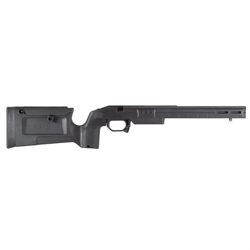 Kinetic Research Groupin BRAVO CHASSIS Remington 700: kestävä alumiinirunko, säädettävä poskipakka, M-LOK-yhteensopiva ja AICS-makasiinit.