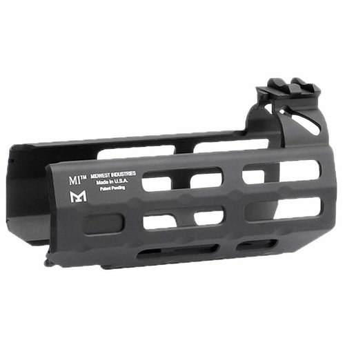 Midwest Industries SIG Sauer MPX Drop-In Handguard on M-LOK-kiinnitys, alumiinia, musta anodisoitu pinta, saatavilla eri pituuksina 4.5"-14".