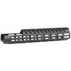 SIG Sauer MPX Drop-In Handguard tarjoaa M-LOK-yhteensopivat kiinnityspaikat, alumiinirakenteen ja mustan anodisoidun pinnan, saatavilla useissa pituuksissa.