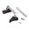 ZEV TECHNOLOGIES PRO TRIGGER KIT 9/40 GEN 1-3 BLACK SAFETY