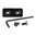 BRIGAND ARMS M-LOK BACKING PLATE ALUMINUM BLACK