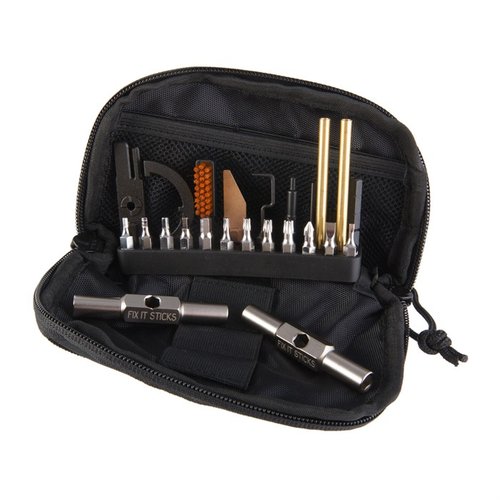 Fix It Sticks AR-15 Maintenance Kit tarjoaa kompaktin ja kattavan työkalupaketin, joka sisältää kaiken tarvittavan AR-15:n huoltoon ja ylläpitoon.