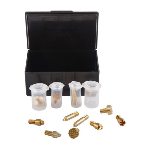 OREGON TRAIL DEFENSE Deluxe Stippling Tip Kit sisältää 12 korkealaatuista messinkitippua, jotka mahdollistavat ainutlaatuisten tekstuurien luomisen polymeriaseisiin.