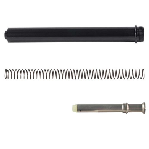 Luth-AR:n AR-15 BUFFER TUBE ASSEMBLY on tehtaan alkuperäinen varaosa, joka sopii standardeille AR-15 kivääreille, tarjoten luotettavan ja kestävän ratkaisun.