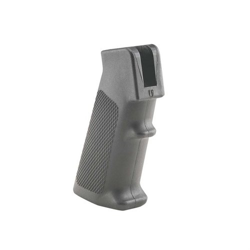 Luth-AR A2 Pistol Grip on tehty AR-15 kiväärille, tarjoten mukautuvan ja ergonomisen otteen, joka parantaa tarkkuutta ja hallintaa ampumisessa.
