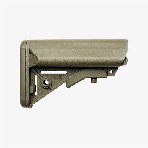 B5 SYSTEMS AR-15 SOPMOD - parannettu cheekweld, vedenpitävät säilytystilat ja mukautuva pituus, täydellinen tarkkuutta ja mukavuutta varten.