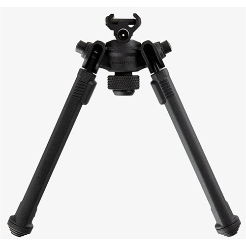 Magpul Picatinny bipodi on kevyt, kestävä ja helppokäyttöinen, jonka säädettävät jalat ja 50° kallistus tekevät siitä erinomaisen ampuma-asennossa.
