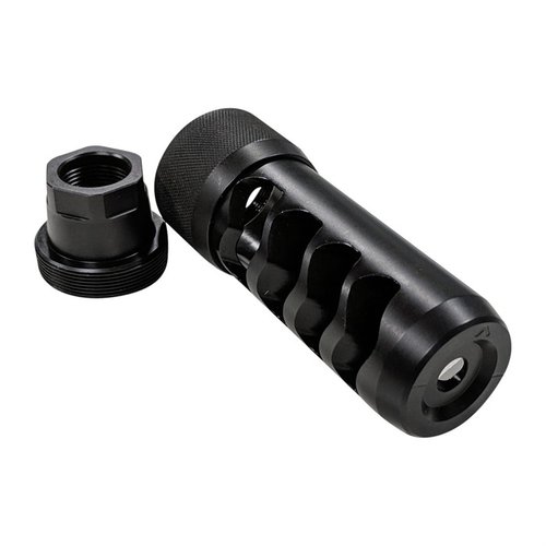 Area 419 Sidewinder Magnum Muzzle Brake vähentää magnum-aseidesi takaisinlyöntiä helposti asennettavalla ja kestävästä 17-4PH ruostumattomasta teräksestä valmistetulla rakenteella.