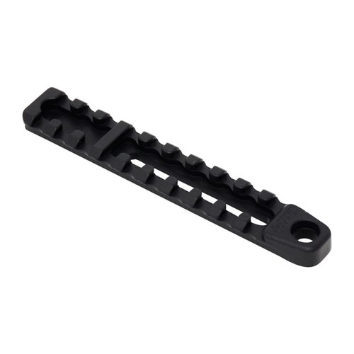Universal Improved Bipod Rail parantaa bipodin kiinnitystä tarkkuuskiväärissä, mukana asennustarvikkeet ja suunniteltu varastoille ilman kiinnikkeitä.