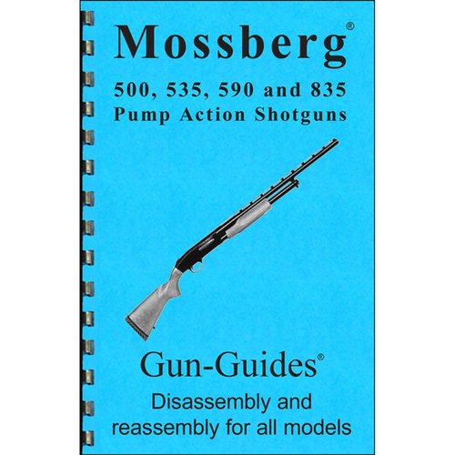 MOSSBERG 500, 535, 590 ja 835 kokoamis- ja purkuopas tarjoaa yksityiskohtaiset ohjeet ja kaaviot, jotka helpottavat aseesi käyttöä ja huoltoa.