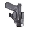 Eidolon-holsterin kova kuori on tarkasti muotoiltu Glock G17:lle, maksimoiden mukavuuden ja peittävyyden kaikissa kantotavoissa. 1.5" vyölenkki.