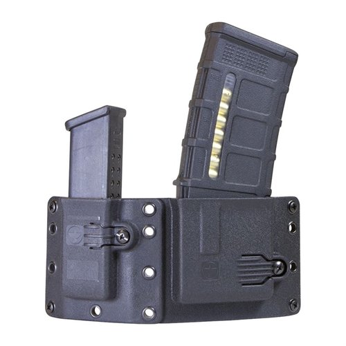 Copia-rifle- ja pistoolimagasineille suunnitellut kantolaitteet ovat kestäviä, monipuolisia ja tehokkaita, sopivat useimmille AR- ja 9/40-magasineille.