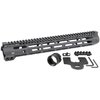 Midwest Industries SLH Slim Line Handguard tarjoaa kolme M-LOK-puolta, MIL-STD 1913 Picatinny yläraudan ja patentoitu 4140 Heat Treated Torque Plate.
