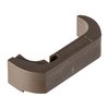 VICKERS GLOCK® pidennetty patruunavapautin tarjoaa nopean ja sujuvan latausvaihdon, 3/64" pidempi painike helpottaa käyttöä ilman käden siirtoa.