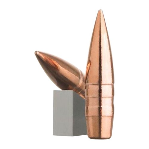 LeHigh Defensein 30 CALIBER (0.308") 150GR MATCH SOLID COPPER BOAT TAIL -luodit tarjoavat huipputarkkuutta CNC-koneistuksen ansiosta ja vähentävät valmistusvaihteluita.
