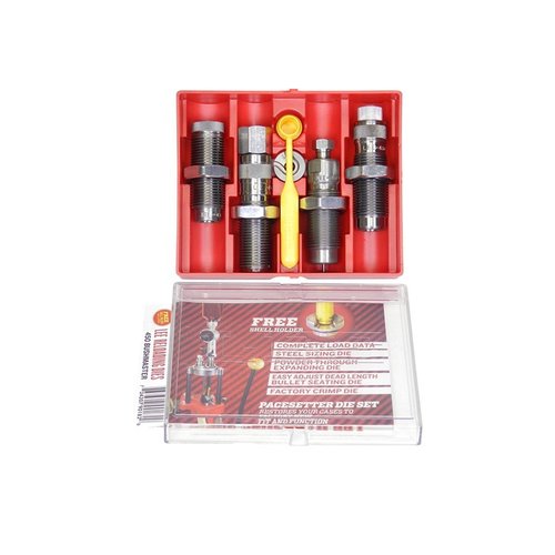 Lee Very Limited Production 450 Bushmaster 4-Die Set sisältää kaikki tarvittavat osat, kuten Full Length Sizing Die ja Easy Adjust Dead Length Bullet Seating Die.