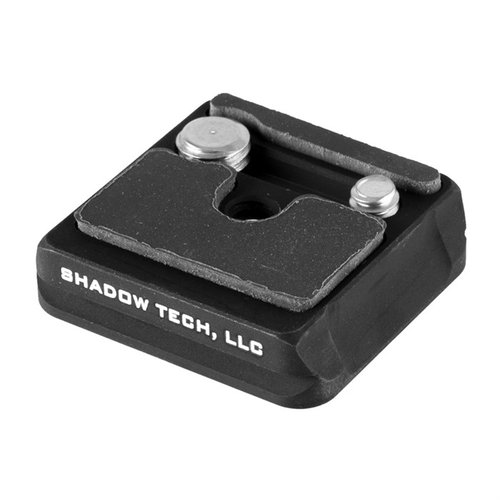 ShadowTech MARC QD - kevyt ja kestävä kiinnitys, yhteensopiva Arca-Swiss ja Manfrotto -pään kanssa, kaksivipuinen kiinnitys HOG ja PIG Saddle -telineille.
