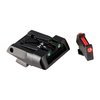 L.P.A. Adjustable Sights Glockille tarjoavat kirkkaan punaisen kuituoptiikan etusiteen ja matalan profiilin takasiteen, täydellinen tarkkuuteen ja puolustukseen.