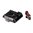 L.P.A. SIGHTS FULLY ADJUSTABLE SIGHT SET, FIBER OPTIC F/R