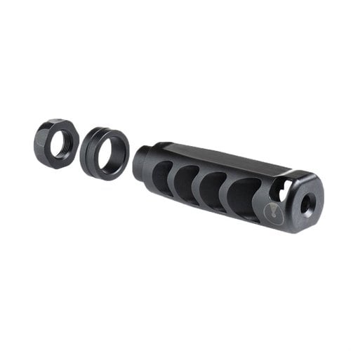.308/7.62 NATO Ultradyne Apollo Max Compensator vähentää rekyyliä, parantaa tähtäystä ja mahdollistaa nopeat peräkkäiset laukaukset ilman häiriöitä.