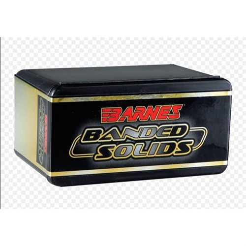 Barnes Banded Solids™ 50 BMG - tehokkaat ja kestävästä kupariseoksesta valmistetut kuulat, jotka pysäyttävät vaaralliset eläimet heti.