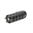 PRECISION ARMAMENT HYPERTAP 556 MUZZLE BRAKE 22 CALIBER 1/2-28 SS BLACK
